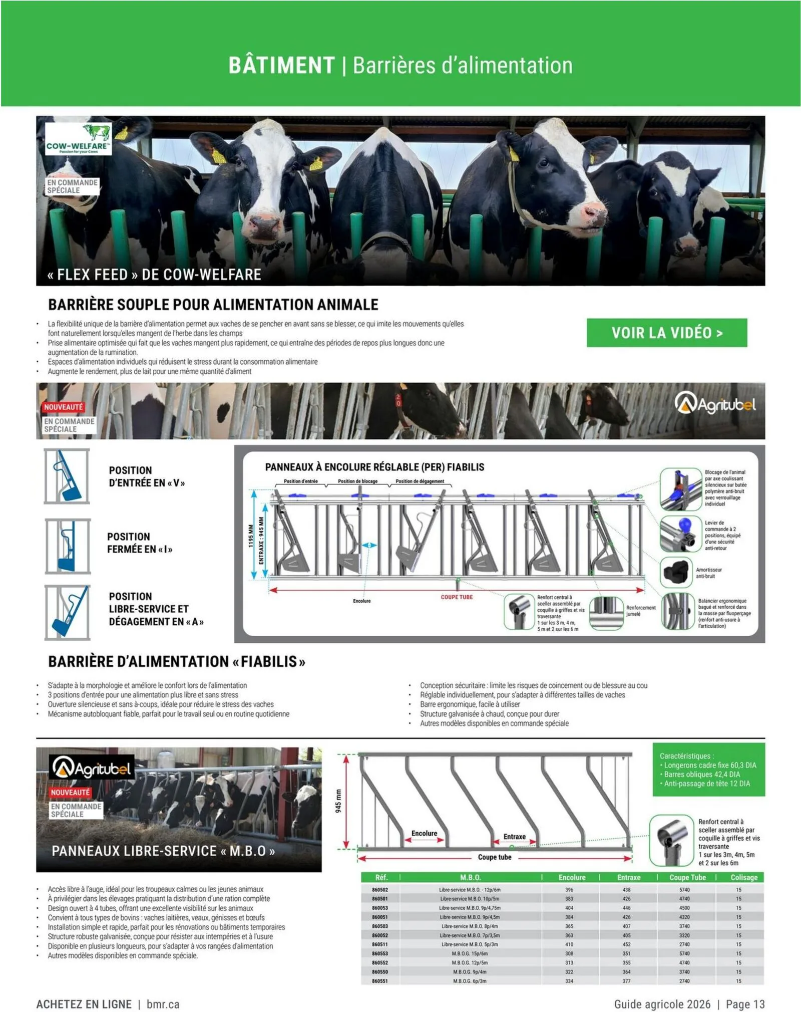 Page 13 de la Guide Agricole BMR Agrizone du 9 janvier au 31 décembre 2026