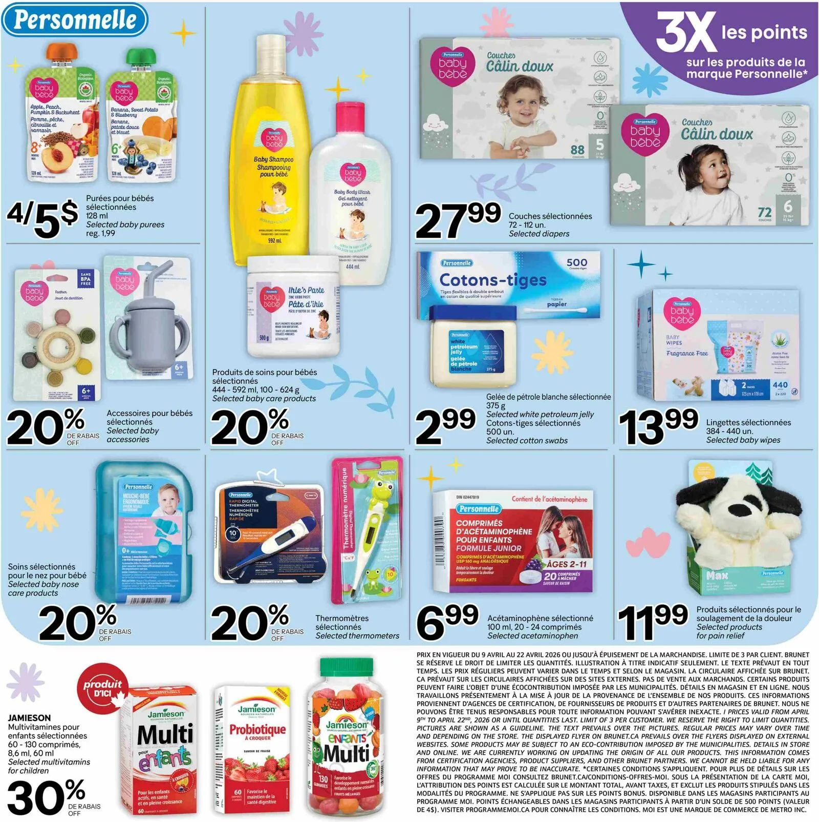 Page 5 de la Guide Bébé Brunet du 9 au 22 avril 2026
