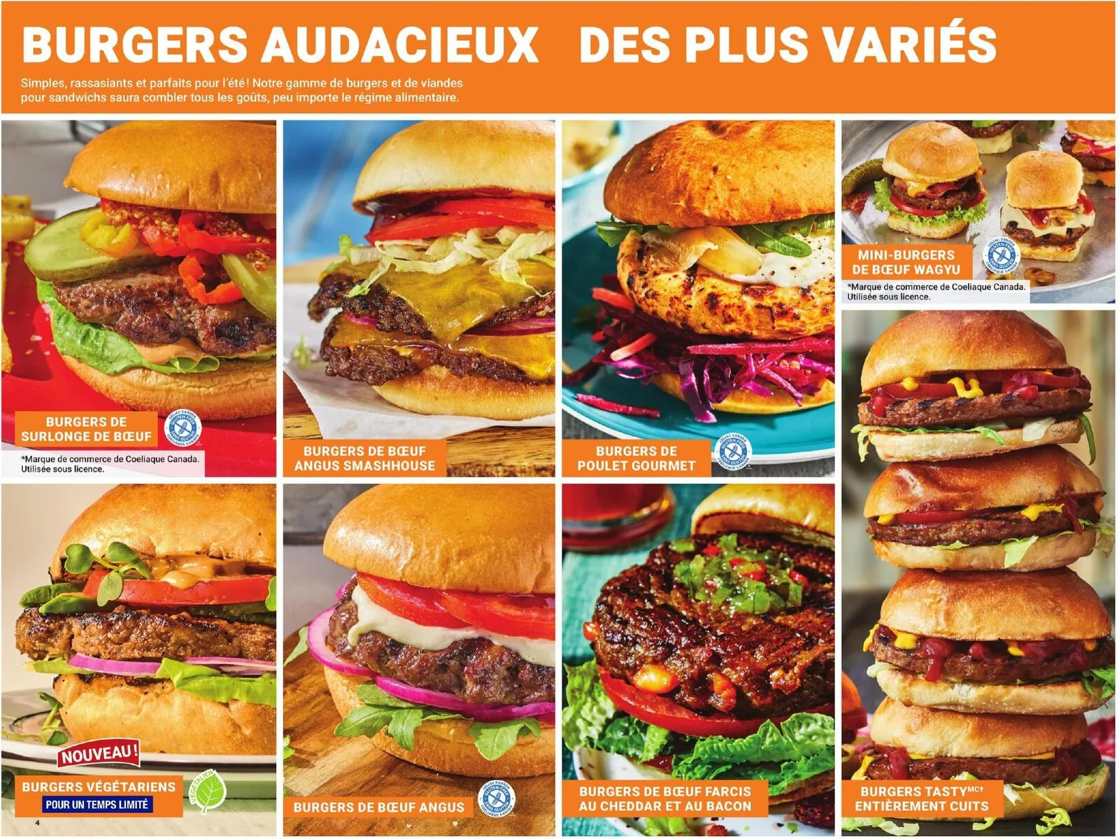 Page 3 de la Guide Les Aliments M&M Édition BBQ du 5 juin au 12 août 2026