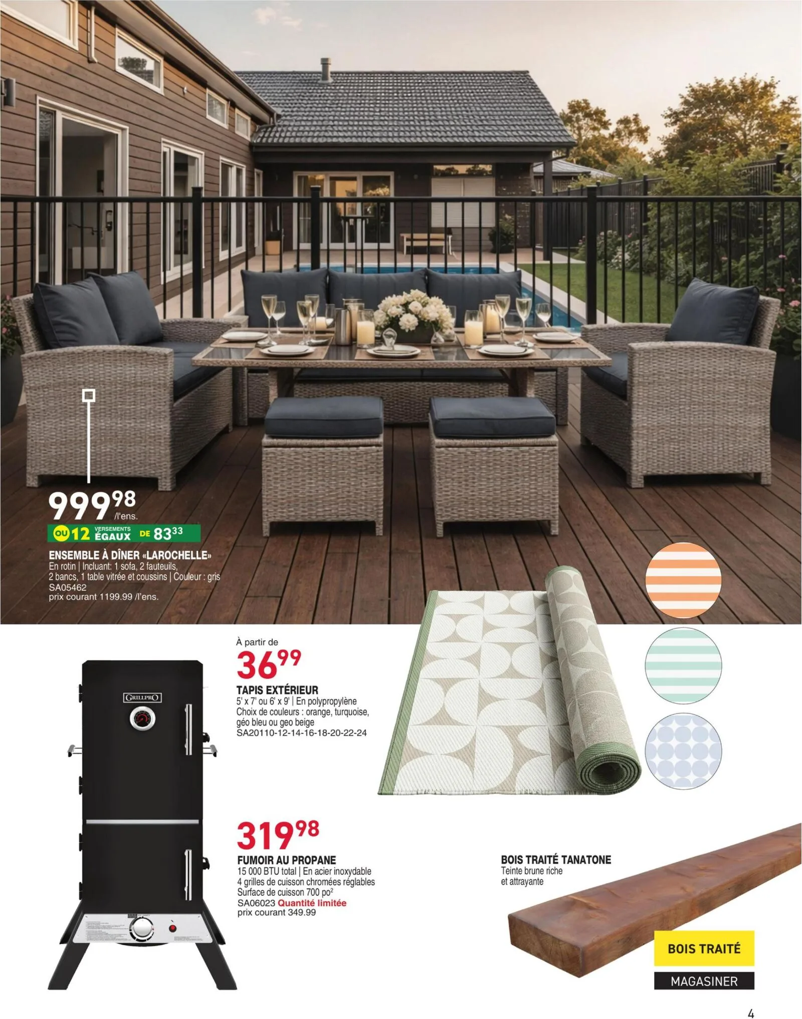 Page 4 de la Guide Matério Guide printemps du 26 mars au 10 juin 2026