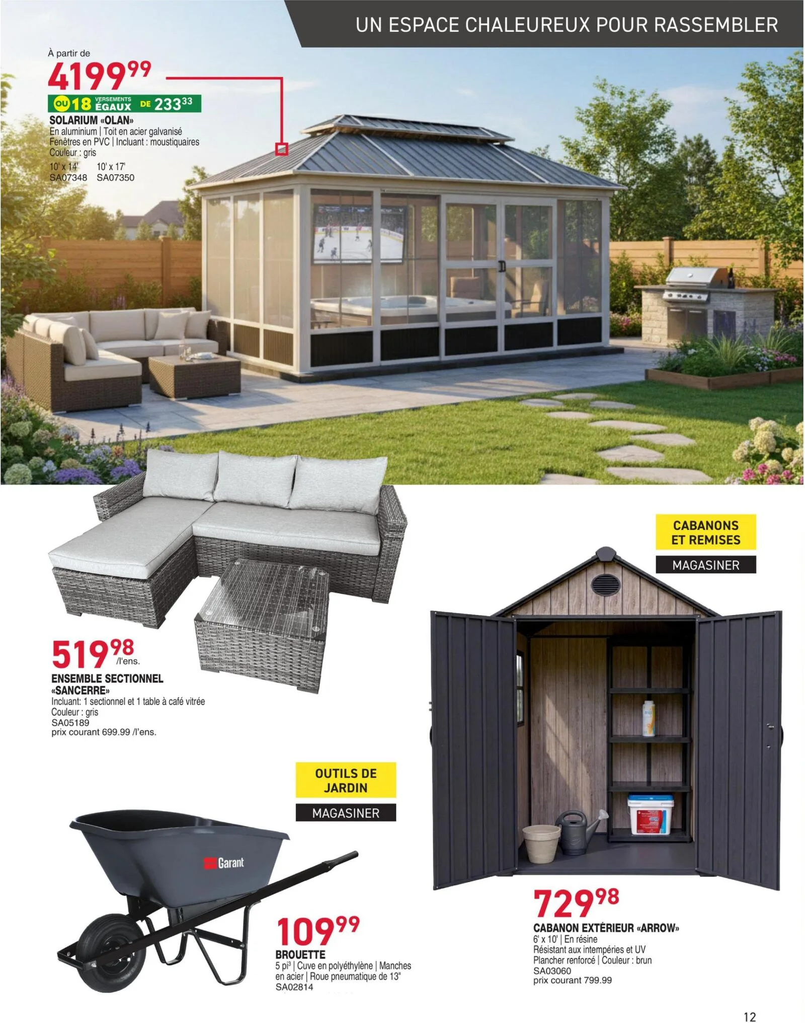 Page 12 de la Guide Matério Guide printemps du 26 mars au 10 juin 2026