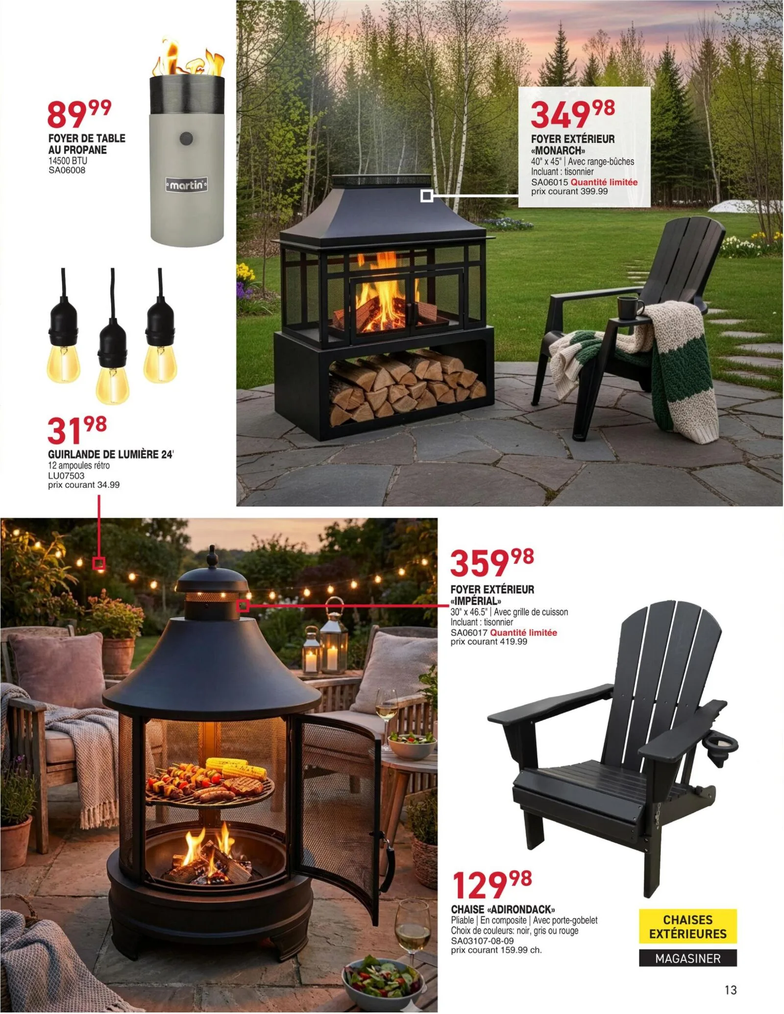 Page 13 de la Guide Matério Guide printemps du 26 mars au 10 juin 2026