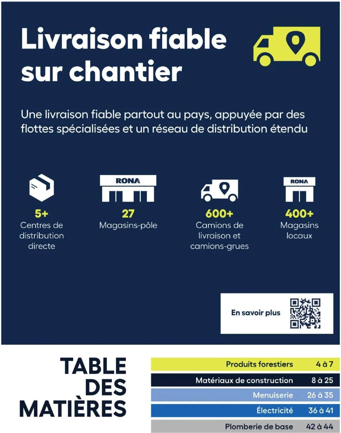 Page 3 de la Guide d&rsquo;achat Rona du 26 février 2026 au 24 février 2027