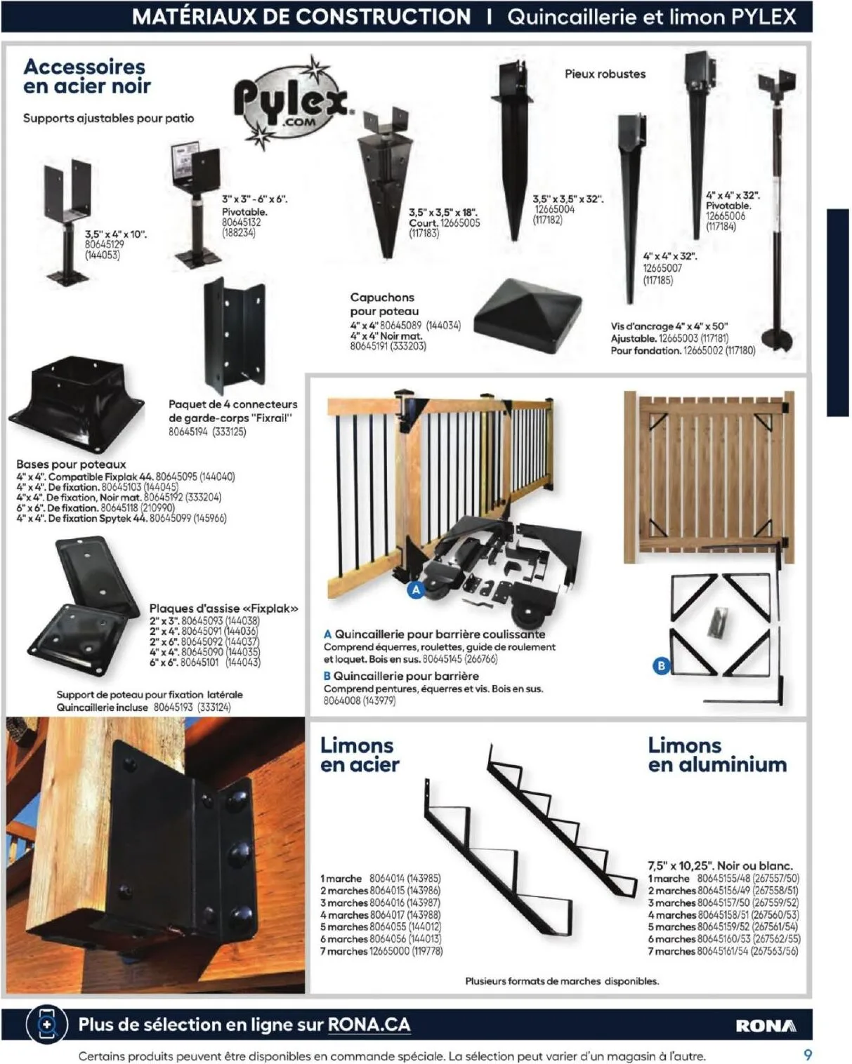 Page 9 de la Guide d&rsquo;achat Rona du 26 février 2026 au 24 février 2027