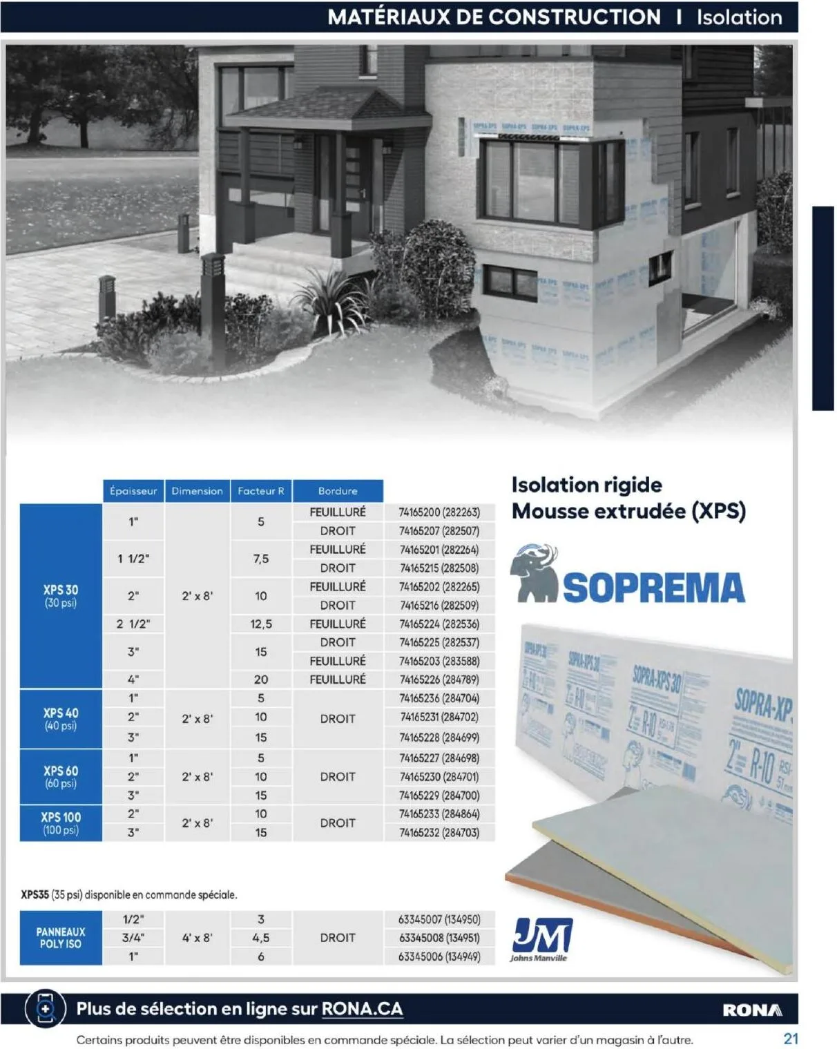 Page 21 de la Guide d&rsquo;achat Rona du 26 février 2026 au 24 février 2027