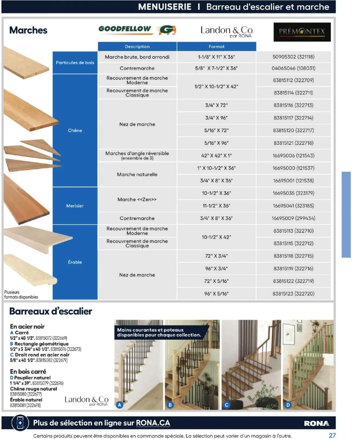 Page 27 de la Guide d&rsquo;achat Rona du 26 février 2026 au 24 février 2027