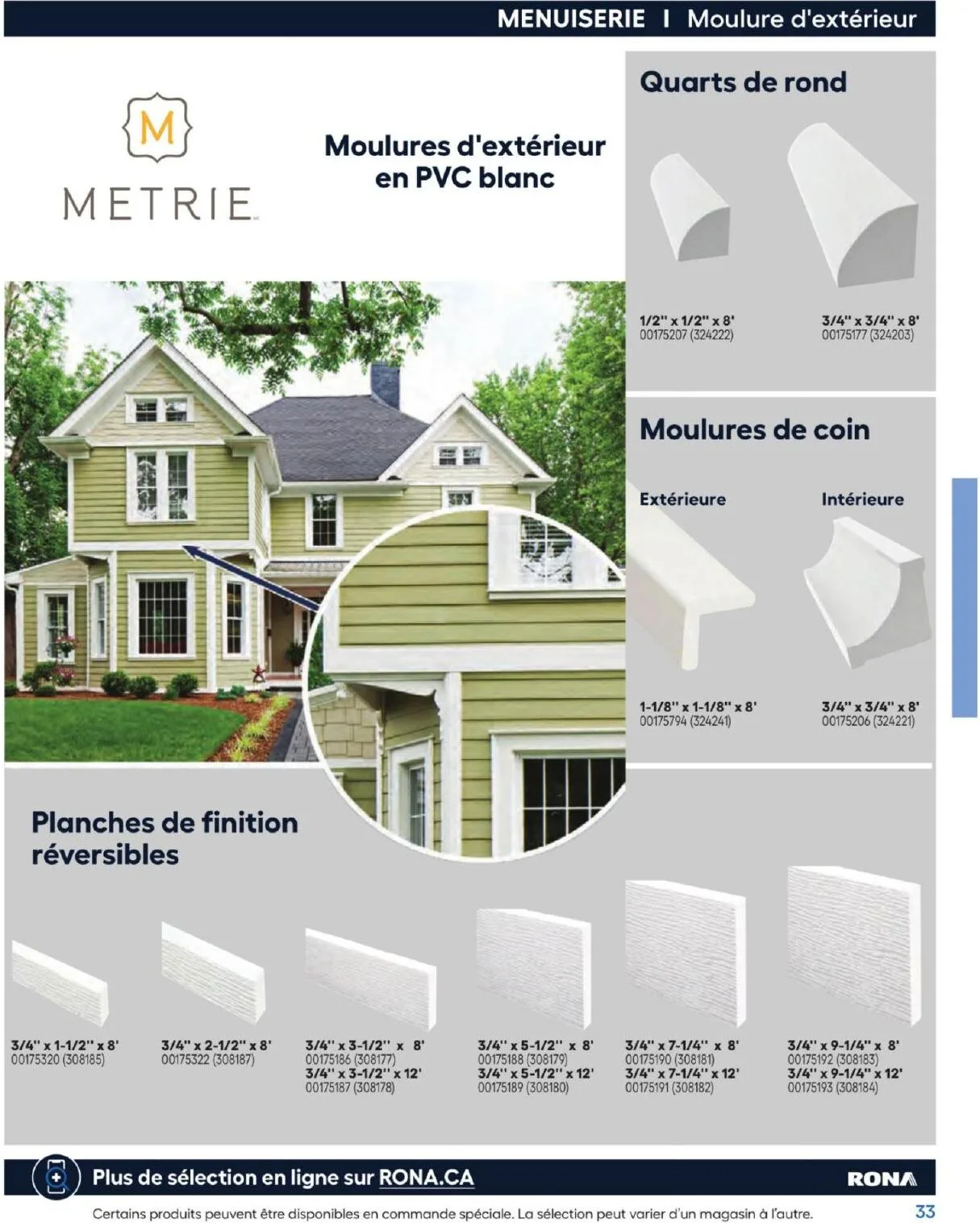 Page 33 de la Guide d&rsquo;achat Rona du 26 février 2026 au 24 février 2027