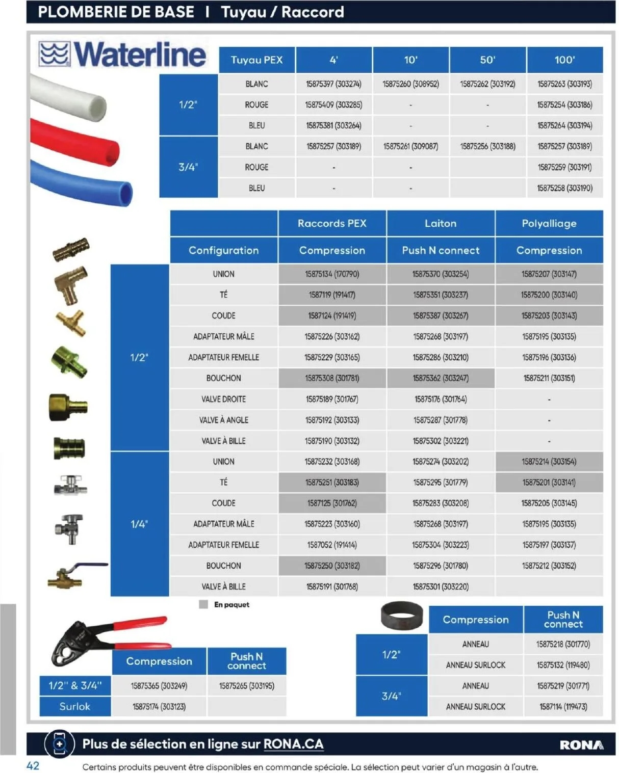 Page 42 de la Guide d&rsquo;achat Rona du 26 février 2026 au 24 février 2027