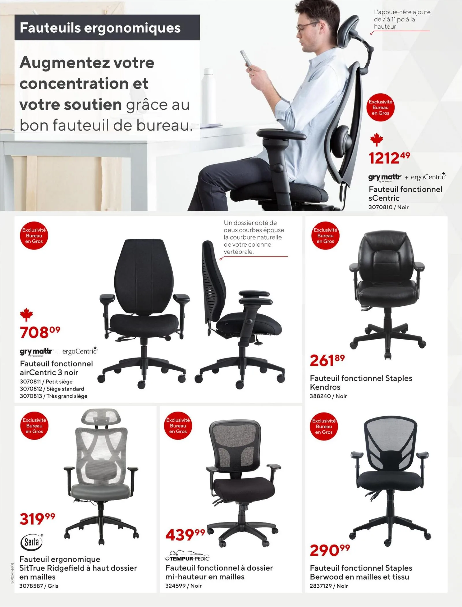 Page 4 de la Guide d&rsquo;ameublement Bureau en Gros du 28 octobre au 31 décembre 2026