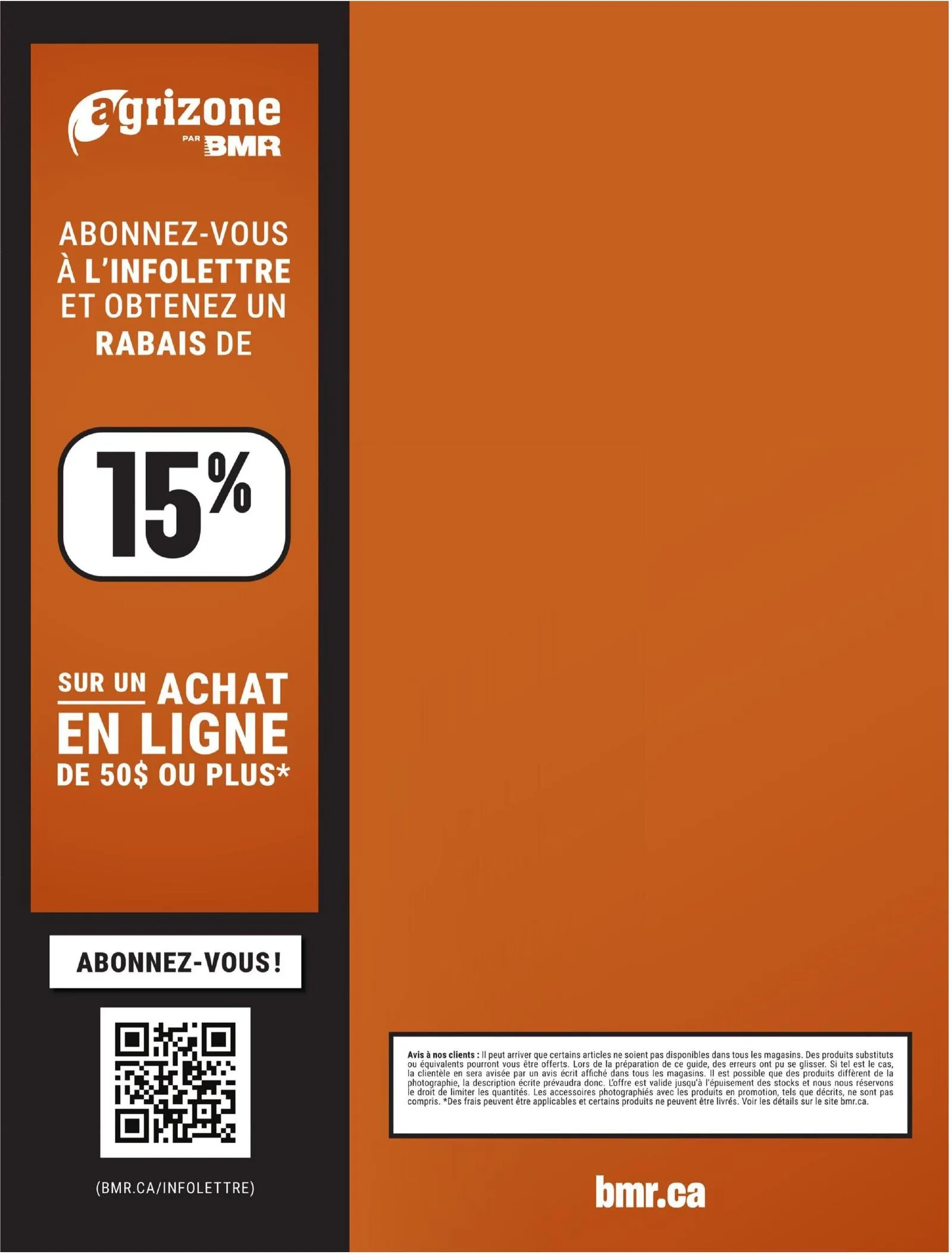 Page 8 de la Guide des petit élevages BMR Agrizone du 6 février au 31 décembre 2026