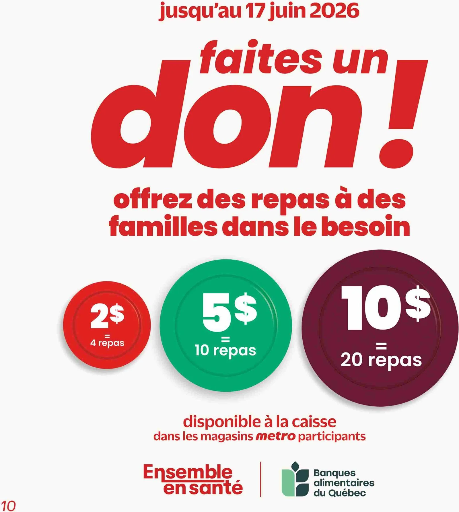 Page 10 de la Magazine Metro du 18 au 24 juin 2026