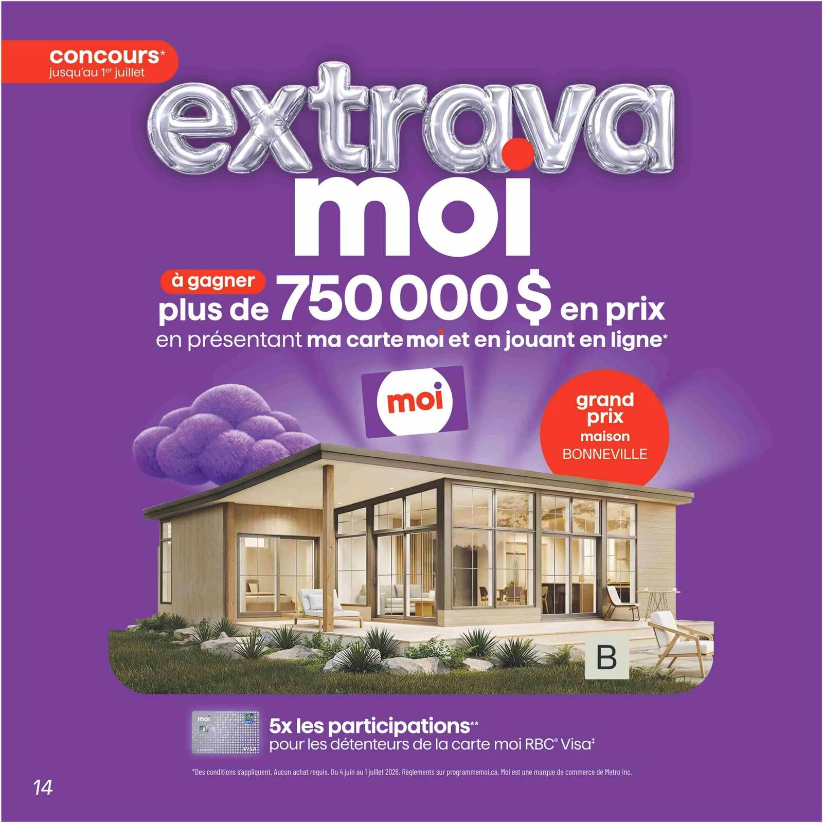 Page 14 de la Magazine Metro du 18 au 24 juin 2026