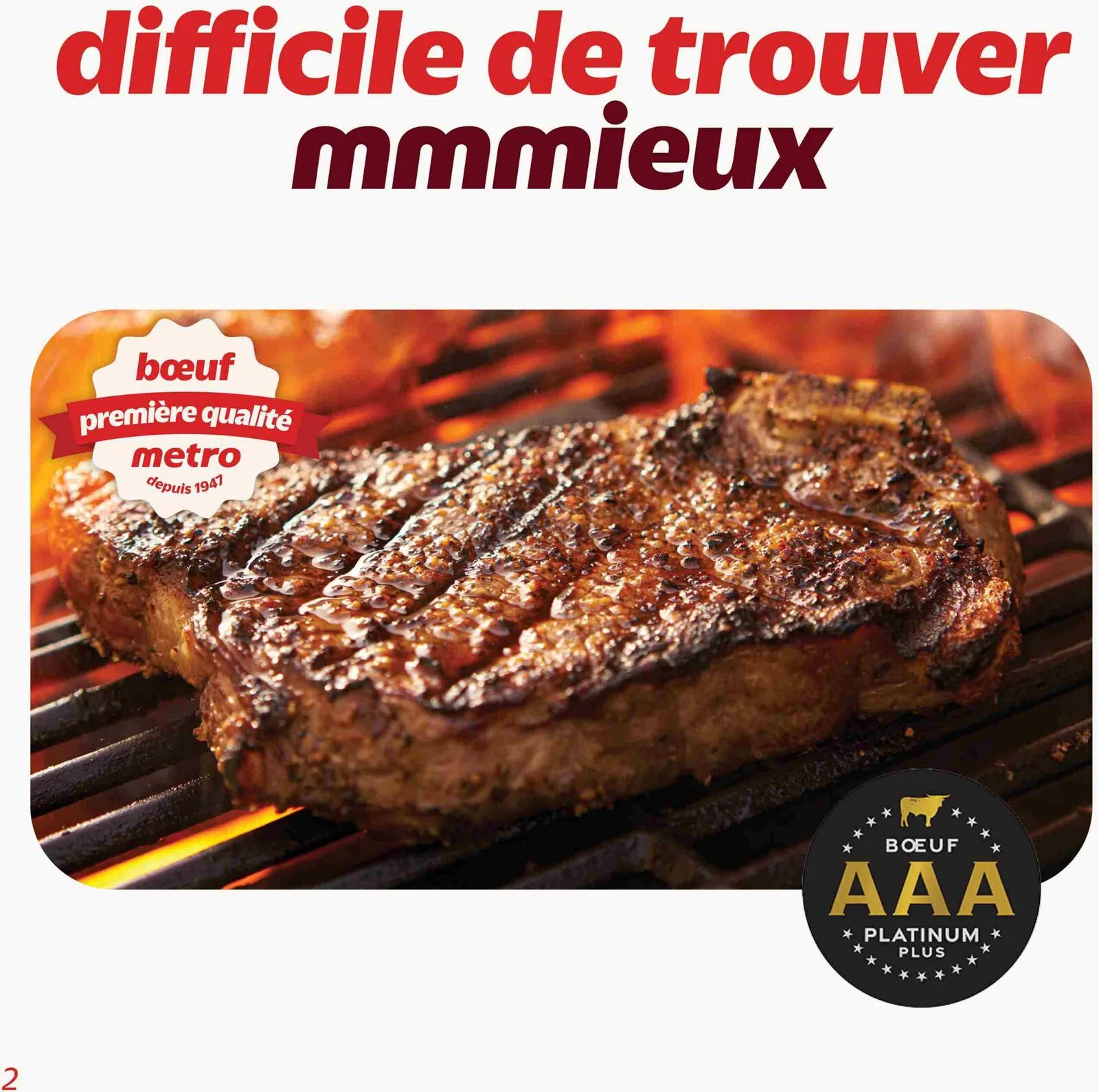 Page 2 de la Magazine Metro du 25 juin au 1 juillet 2026
